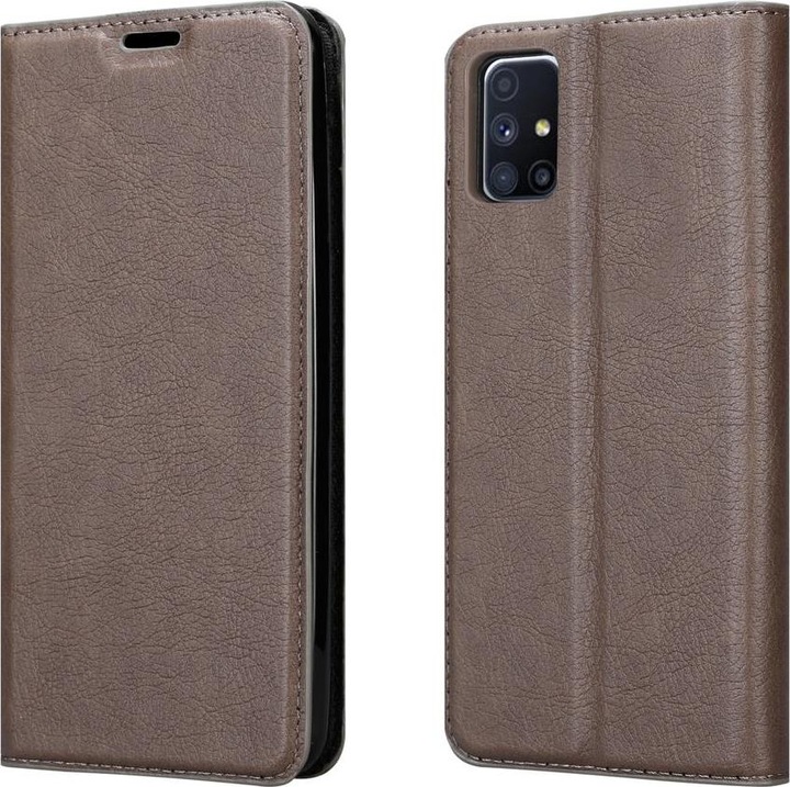 Actual product image Cadorabo Book Invisible Magnet Cover (Samsung Galaxy M51)