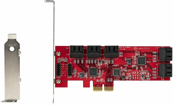 Image du produit StarTech com PCIe SATA Controller Karte - 10 Port SATA 3 Erweiterungskarte/Kontroller für PCIe x2 -