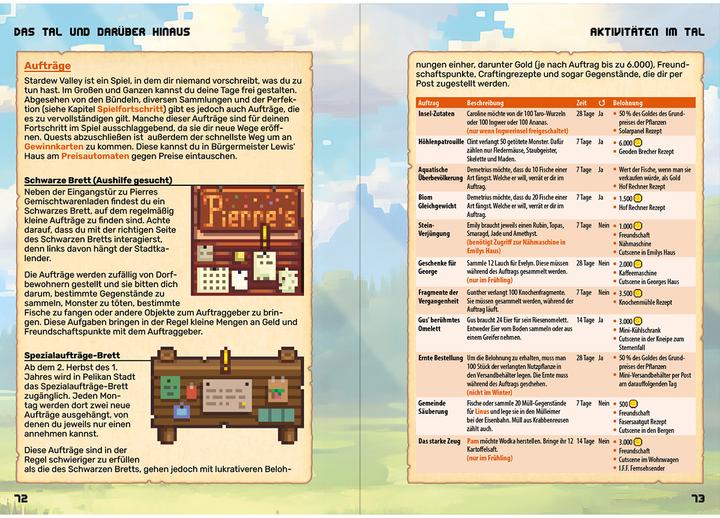 Produktbild Stardew Valley - Der grosse inoffizielle Guide (Deutsch, Aaron Kübler, Andreas Zintzsch, Bettina Pflugbeil, Anne-Sophie Hardouin, 2024)