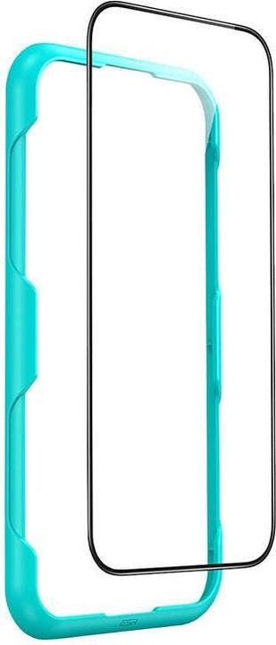Actual product image ESR Tempered glass display protection (1 Piece, Apple iPhone 16, Apple iPhone 15)