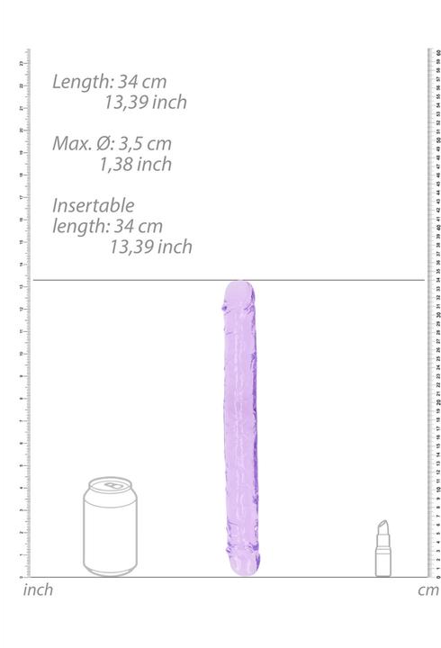 Productafbeelding RealRock Realistische dubbele Dong - 34 cm