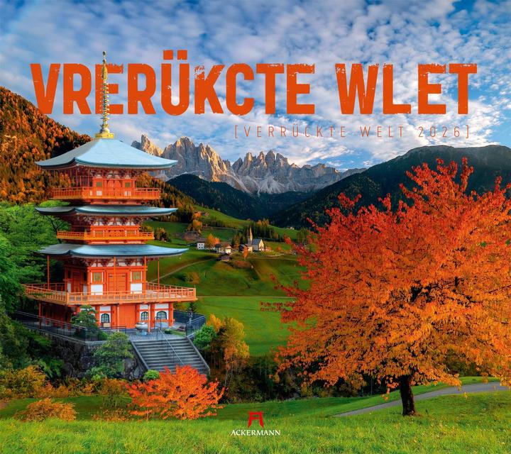 Actual product image Verrückte Welt Kalender 2026 (54 x 48 cm)