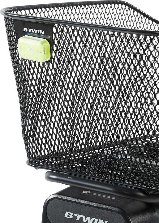 Image du produit Elops Panier vélo 13 litres pour porte-bagages acier galvanisé (13 l)
