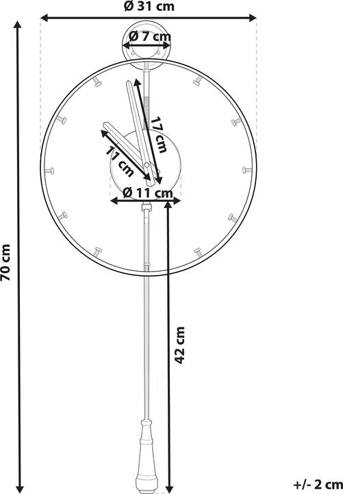 Actual product image Beliani Emmen (31 cm)