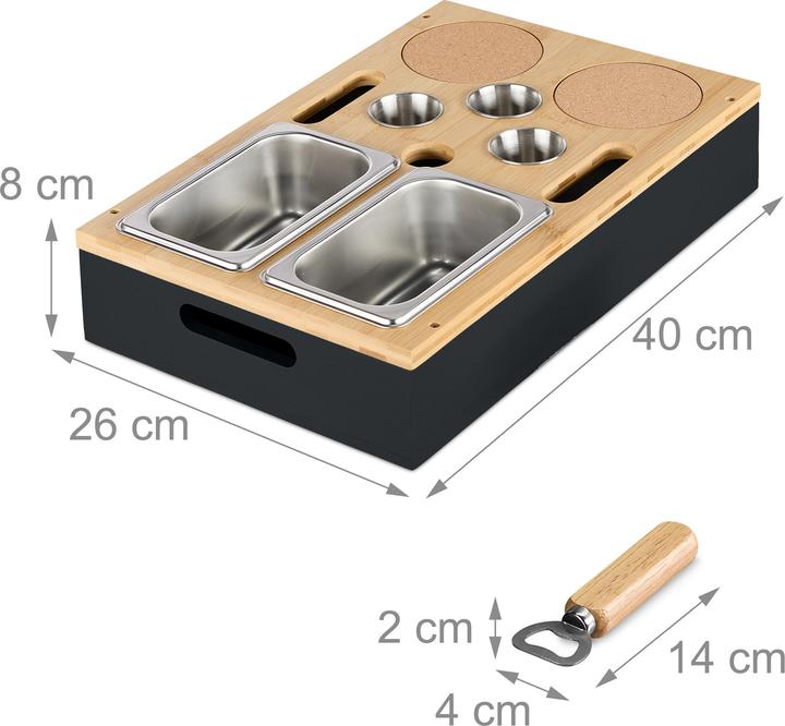 Actual product image Relaxdays Couchbar