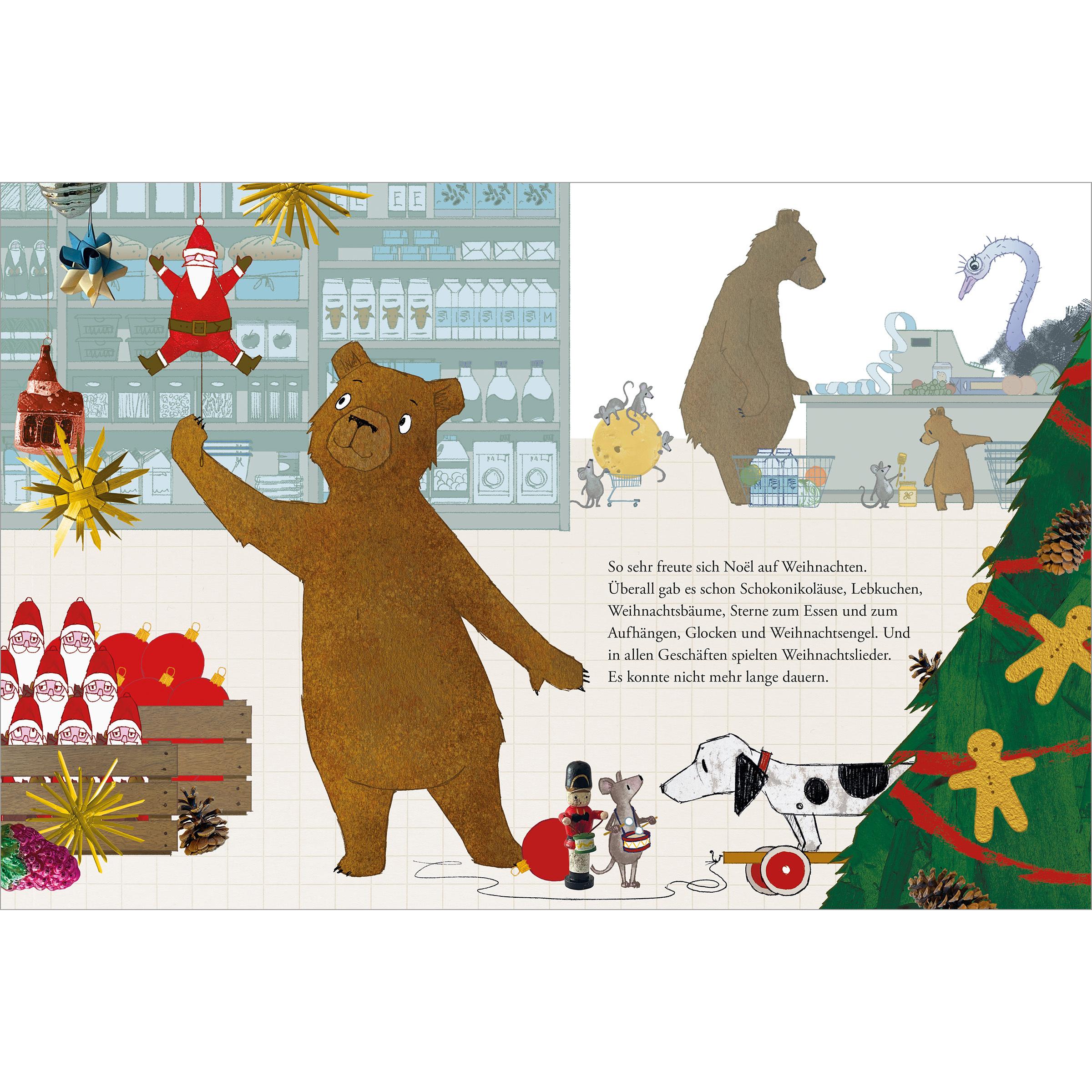 Thumbnail - Erlinger:Noël. Ein Bär sucht Weihnachte, Kinderbücher von Rainer Erlinger