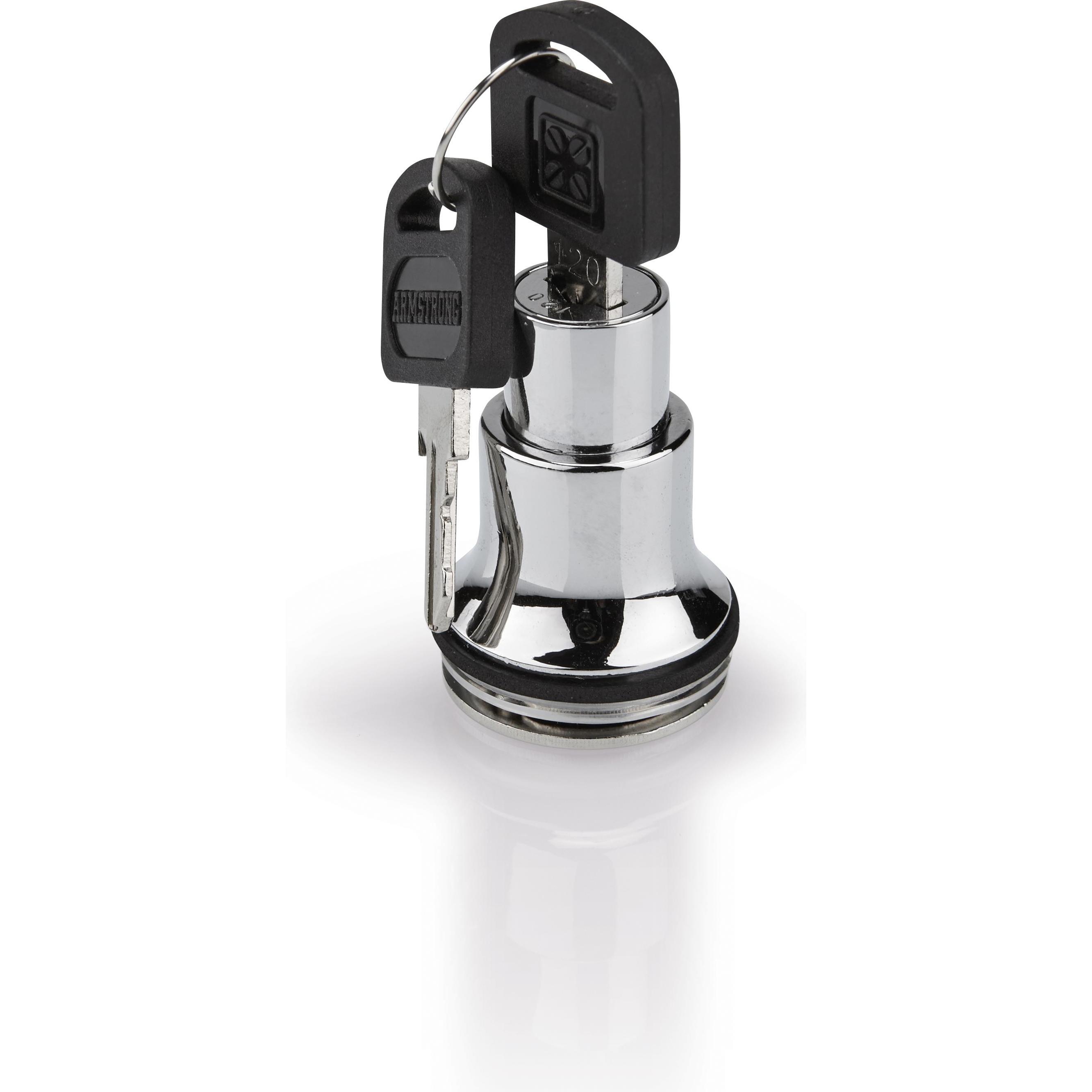 Magnetoplan, Präsentationstafel, Schloss mit 2 Ersatzschlüsseln für Schaukasten de luxe