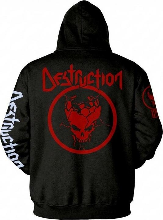 Produktbild Destruction Evil Never Sleeps Tour 25 Kapuzenpullover Durchgehender Reissverschluss (L)
