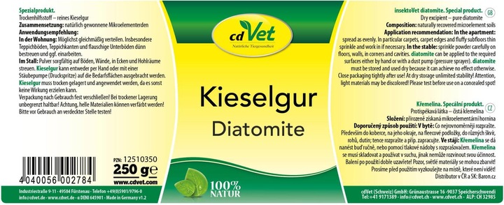 Produktbild cdVet Kieselgur