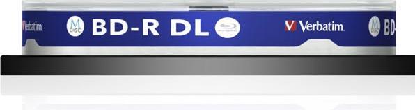 Produktbild Verbatim 1x10 M-Disc BD-R BluRay 50GB 6x Speed Cakebox printable (10 x)