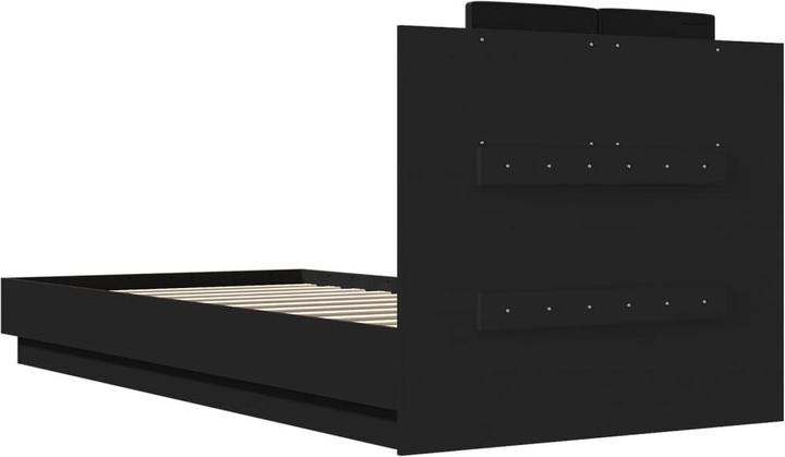 Actual product image VidaXL Bed frame with headboard (90 x 200 cm)