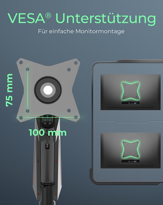 Actual product image Icy Box Monitorständer (Table, 32", 8 kg)