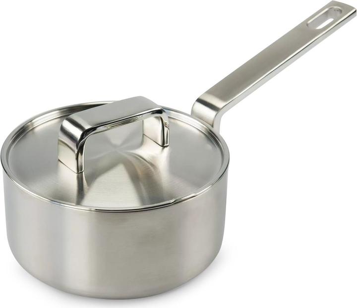 Iittala Stielkasserolle TOOLS silberfarben (18 cm, Kochtopf, Edelstahl)