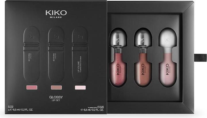 Produktbild KIKO Milano Glossy Lip Set (01, 17, 20)