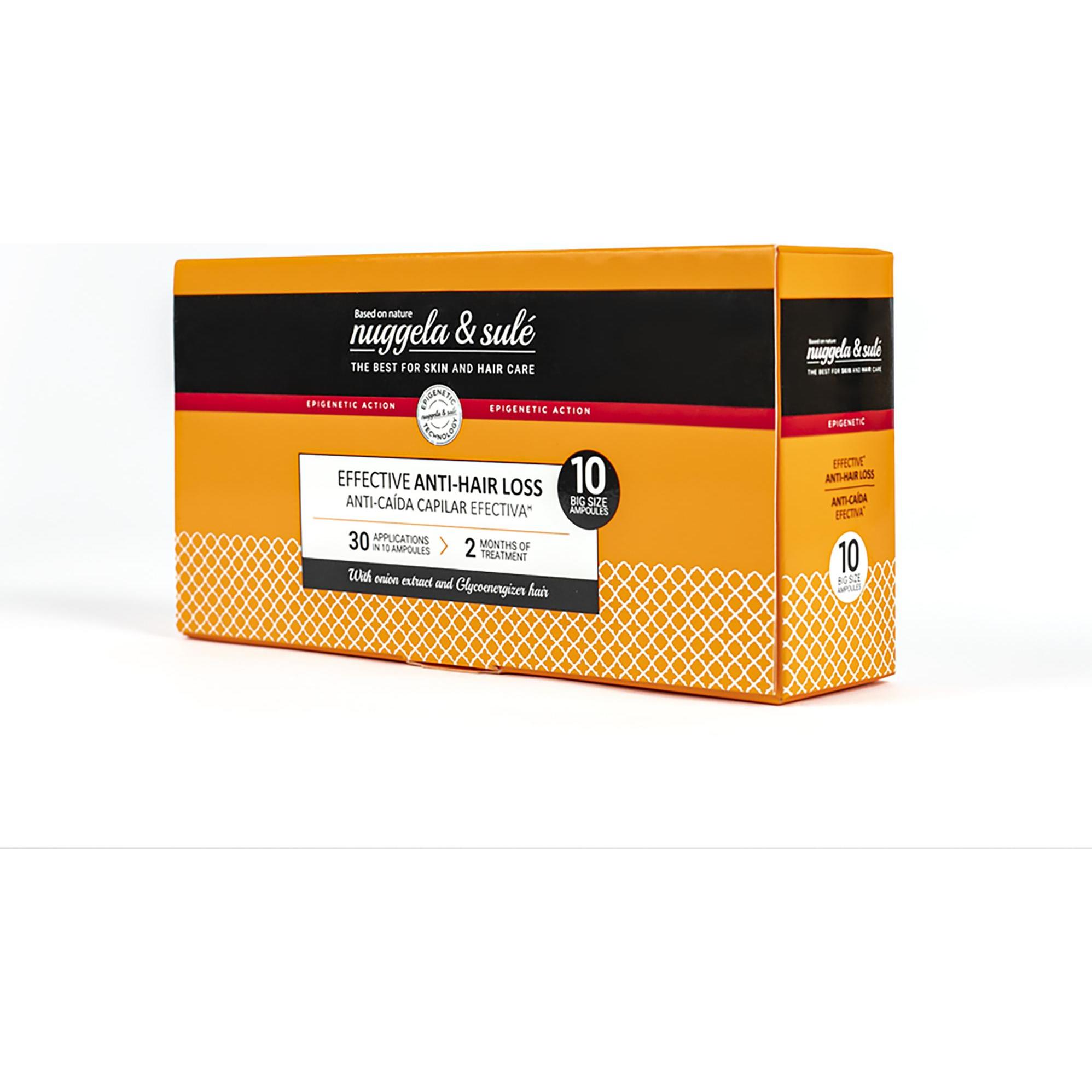 Nuggela & Sulé, Haarmaske, ANTI-CAÍDA AMPOLLAS LOTE 10 pz (10 ml)