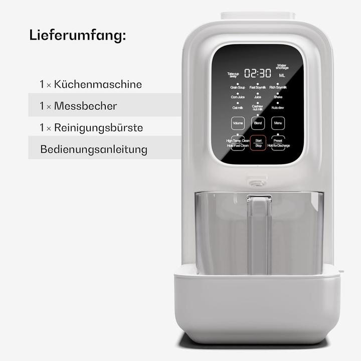 Actual product image Klarstein Pflanzenmilch- und Suppenbereiter (1200 W)