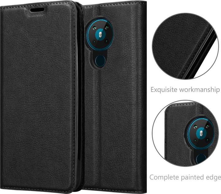 Actual product image Cadorabo Book Invisible Magnet Cover (Nokia 5.3)
