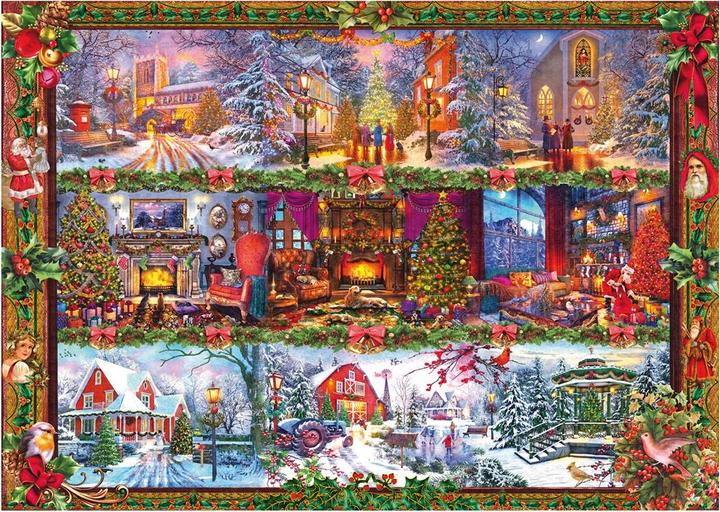 Produktbild Schmidt Spiele Fröhliche Weihnachtszeit (1000 Teile)