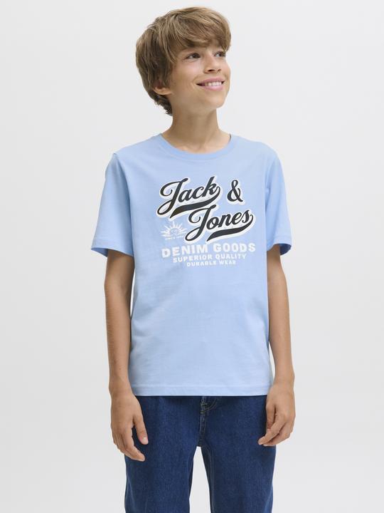 Actual product image Jack & Jones Jjelogo Tee Ss Oneck 2 Col Aw25 Noos Jnr (152)