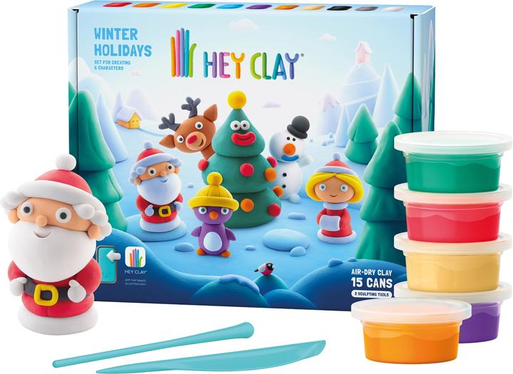 TM Toys Hey Clay Winter Holidays 15