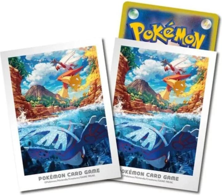 Pokémon Pokemon Center Deck Sleeves Hoenn Adventure Kyogre & Blaziken