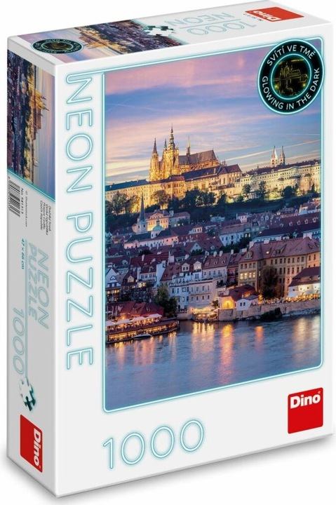 Produktbild Dino Leuchtpuzzle Hradcany 1000 Teile (1000 Teile)