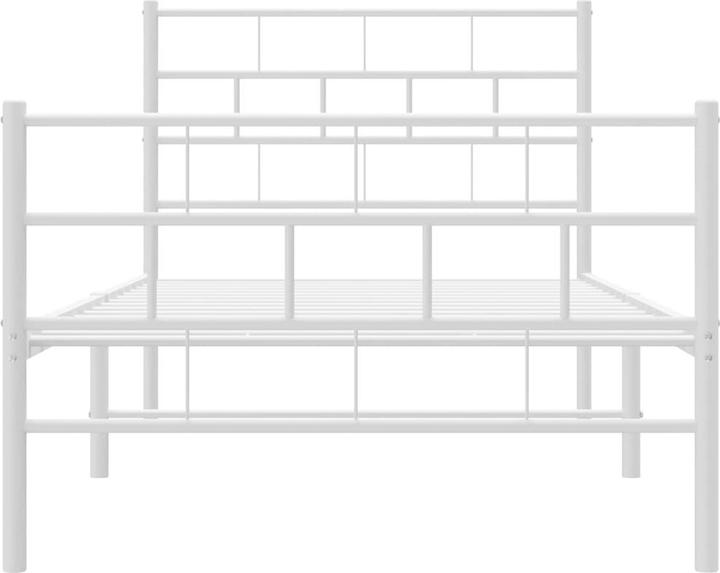 Produktbild vidaXL Metall Bettgestell (100 x 190 cm)
