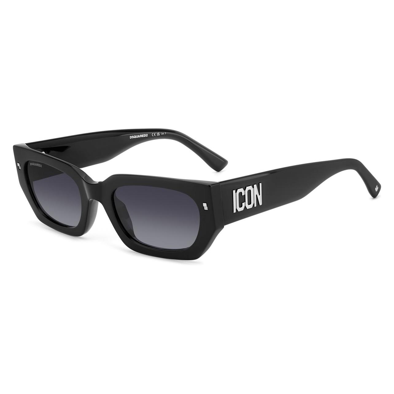 Dsquared2, Sonnenbrille, Icon 0017/s Rechteckige Acetat Frauen Sonnenbrille