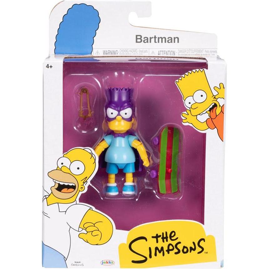 Jakks Pacific Figura dei Simpson da 5 pollici Bartman