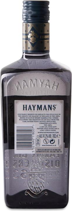 Produktbild Hayman's Gin Reserve Gin (1 x 70 cl)