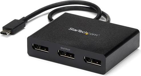 Produktbild StarTech Displayport Hub 3-Port (USB-C, 3 Ports)