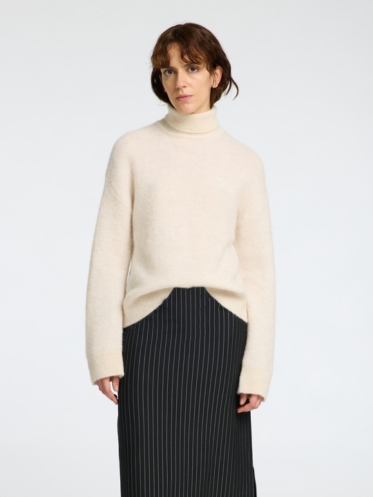 Actual product image Selected Femme Structured turtleneck jumper (L)