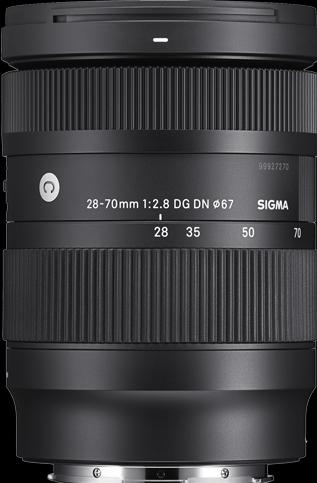 Actual product image Sigma 28-70mm f/2.8 DG DN (Leica L, full size)
