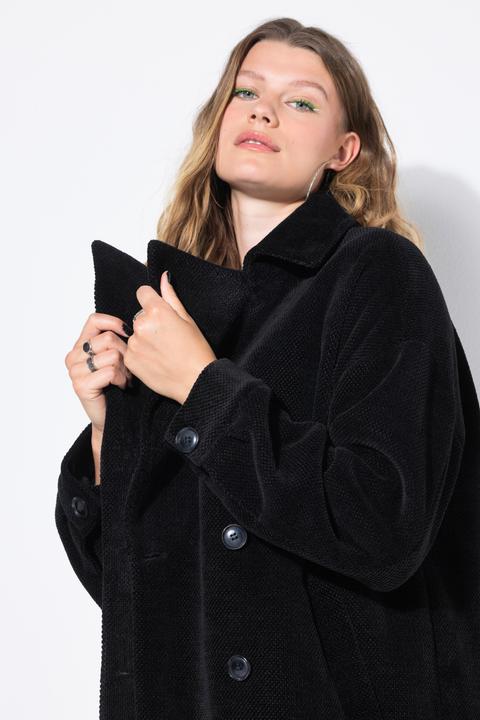 Produktbild Studio Untold Mantel, oversized, Doppelreiher, Reverskragen