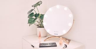 Actual product image Humanas Lustro make-up mirror HS-HM03 with LED lighting
