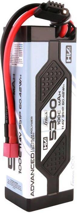 Immagine prodotto Gens Ace Advanced G-Tech 5300mAh 11.4V 3S1P 100C HV car Lipo Battery Pack Hardcase with Deans Plug (11.40 V, 5300 mAh)