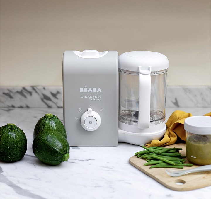 Produktbild Beaba Babycook Express, 4 in 1 Babynahrungszubereiter, schnelles Kochen: weniger als 15 Min, Mixen