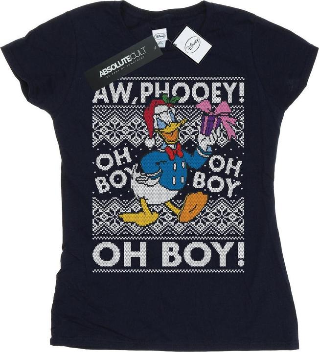 Produktbild Disney Donald Duck Christmas Fair Isle TShirt (XL)