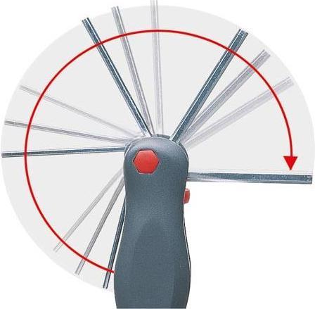 Actual product image Wiha Internal hexagon angle screw