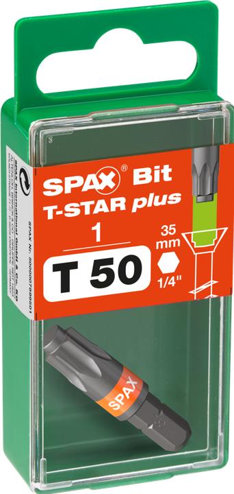 Produktbild Spax BIT T-STAR PLUS T50 35mm S (T50)