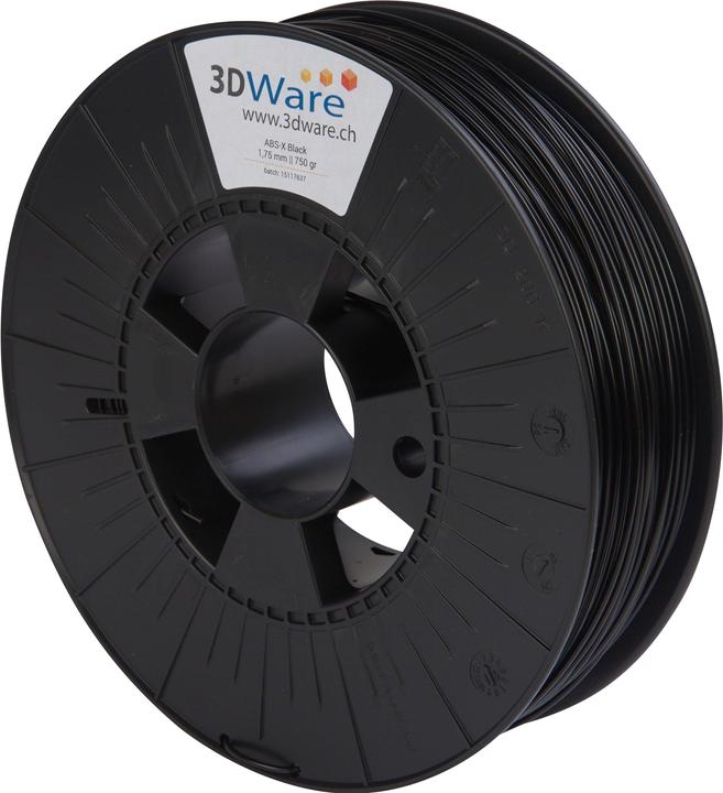 Produktbild Dutch Filaments Filament (ABS-X, 1.75 mm, 750 g, Schwarz)