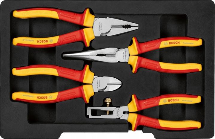 Actual product image Bosch Professional Combo Kit VDE pliers set, 4 pcs (330 mm)