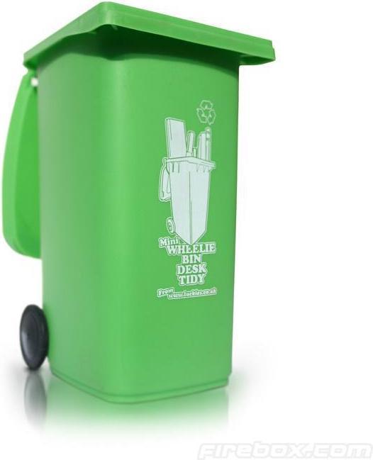 Actual product image Luckies Pen holder trash can