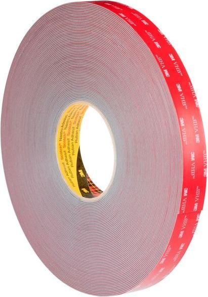 Immagine prodotto 3M Nastro adesivo VHB, grigio, larghezza/lunghezza (mmxm): 19X11 (19 mm)