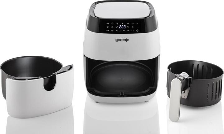 Actual product image Gorenje KG Deep fryer 3.5L hot air circulation timer non-stick black and white AF1409DW EURO2020