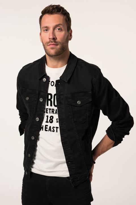 Produktbild JP1880 JP 1880 Jeansjacke, 4 Taschen, Knopfleiste (7XL)