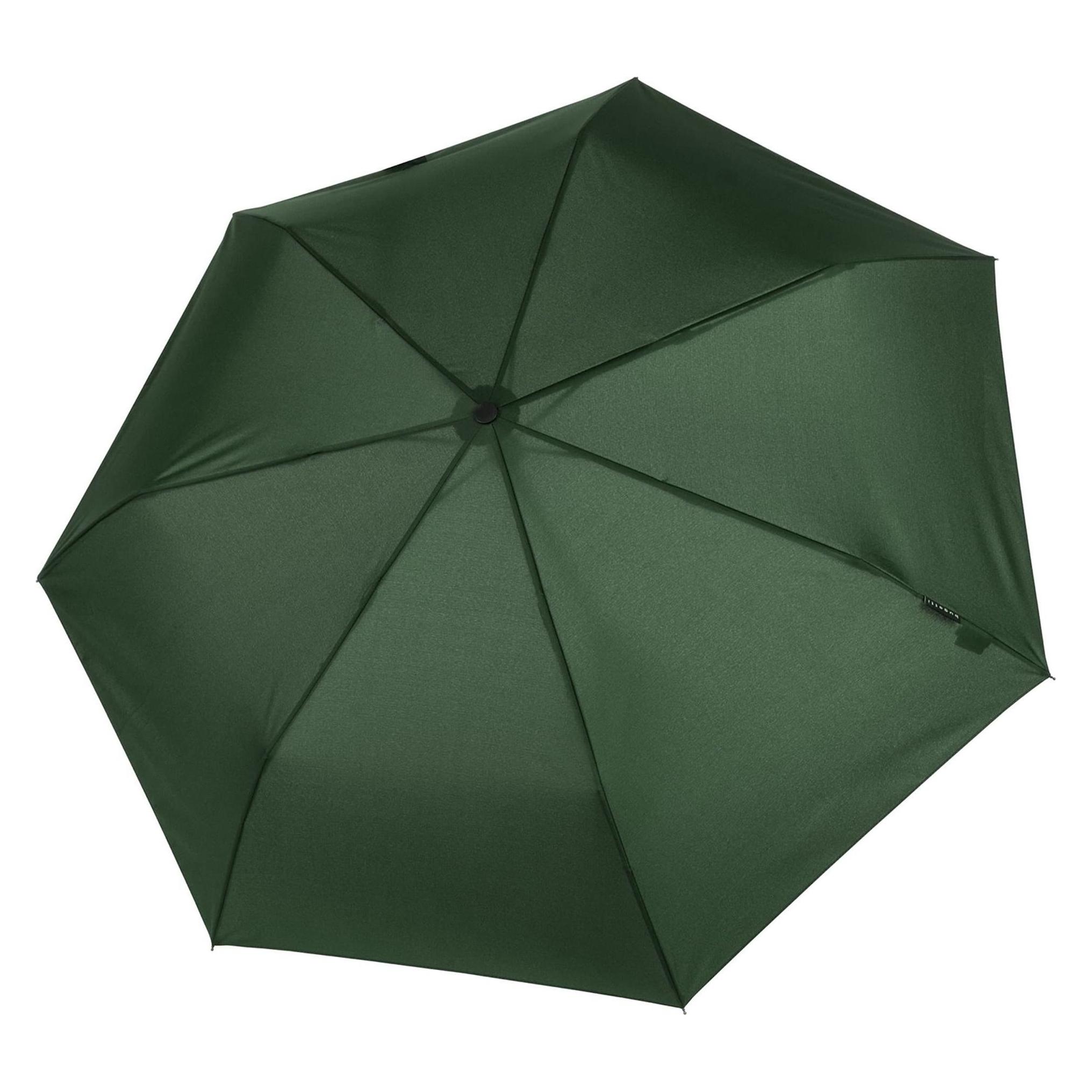 Bugatti, Herren, Regenschirm, Rs. Buddy Duo Auf/Zu Ac Uni Ivy Green, 53/7, Pongee, Grün