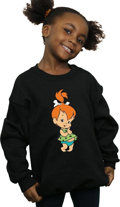 Actual product image The Flintstones Girls Pebbles Flintstone Sweatshirt (152, 158)