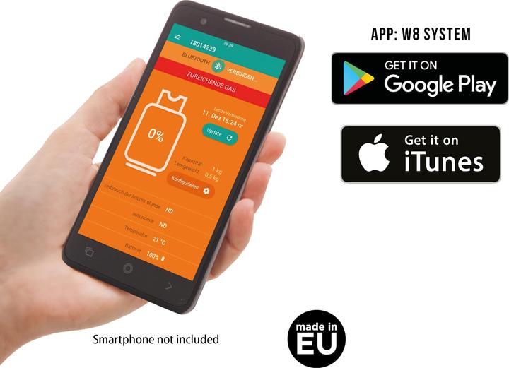 Image du produit Brunner Contrôle de niveau de gaz W8 Gascontrol 2.0