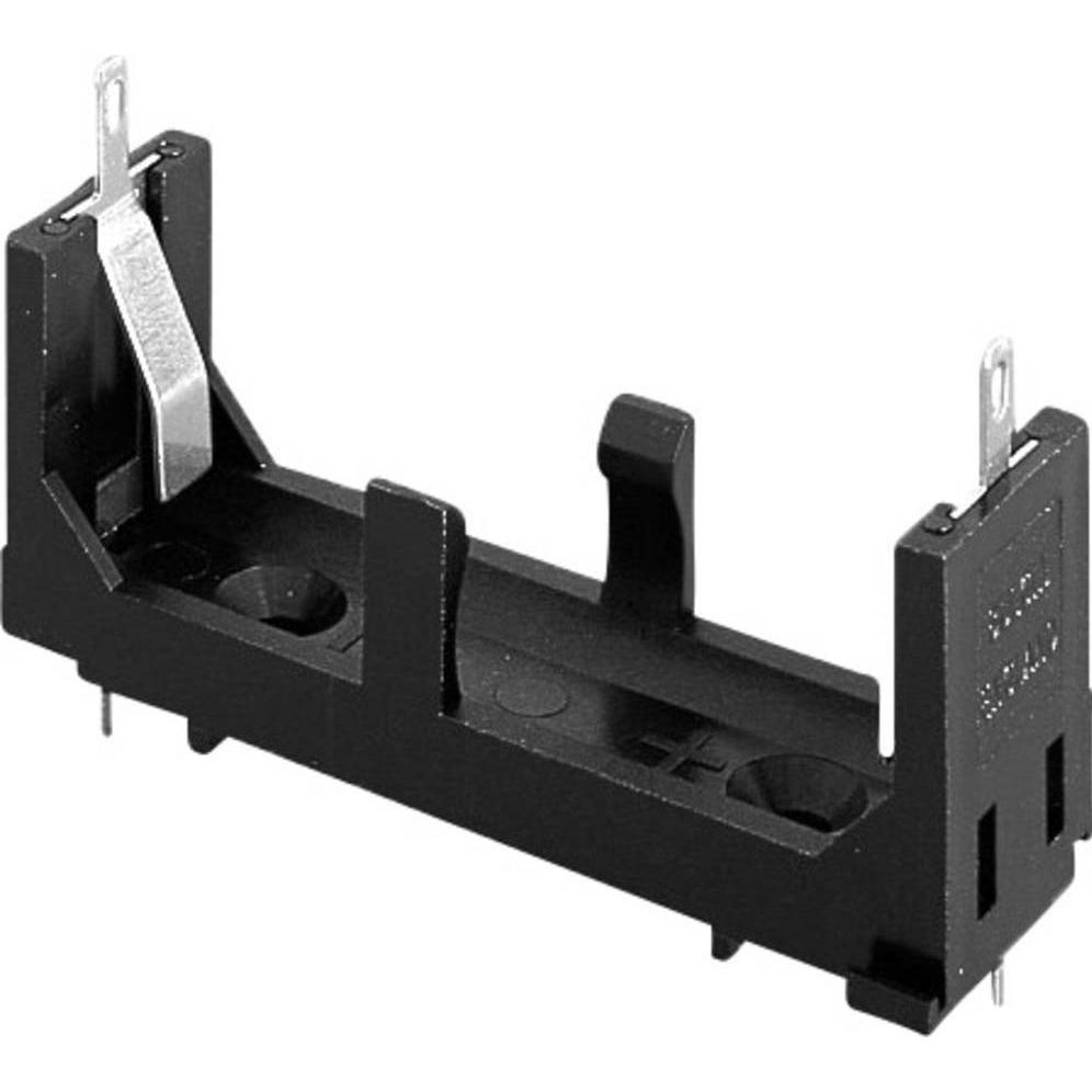 Bulgin Portabatterie AA, Accessori pile + batterie, Nero